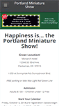 Mobile Screenshot of portlandminiatureshow.com